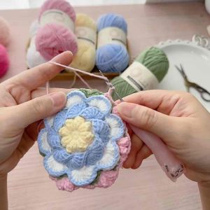 🇲🇾82 colors VVS High quality 4ply Combed cotton Yarn Crochet yarn knitting Milk Cotton