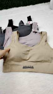 Sport Bra Yoga Bra Sports Gym Fitness Jogging Top Bra (40kg-65kg) Bra Sukan Kain Lembut Selesa Singlet