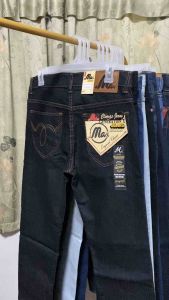 กางเกงยีนส์ผู้ชาย กระบอกเล็กกระดูม ยีนส์ยืด ไซส์ 28-44