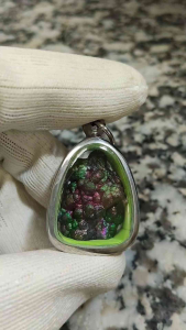 Colorful Leklai Pendant 彩色力泥吊坠 Leklai Amulet 马来西亚力泥 100% Natural Leklai Malaysia