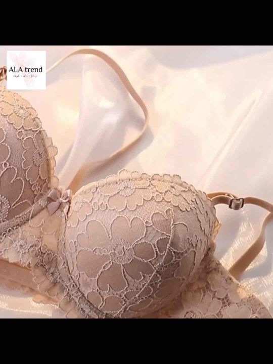 【SG stock】 Lace Pushup bra wired strapless bra removable straps bra