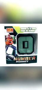 Mainan Anak Number Robot Block Brick DIY Robot Nomer Nomor Transform Number Block