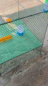 กรงอนุบาลไก่ (ชุดเล็ก)พร้อมอุปกรณ์เลี้ยงไก่ครบชุด พับได้ แข็งแรง ทนทาน น้ำหนักเบา