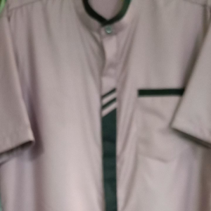 Kemeja Koko Kemko Lengan Pendek Bahan Katun Toyobo