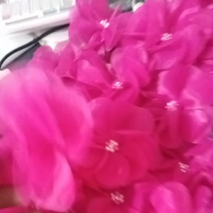 aplikasi bunga bahu/bunga Dahlia jumbo 10 cm