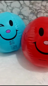 Mainan Bola Angin Motif Polkadot