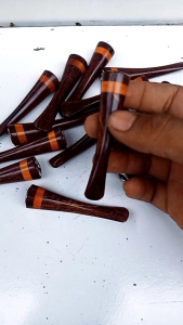 Pipa kayu gali asem kombinasi kayu secang mini