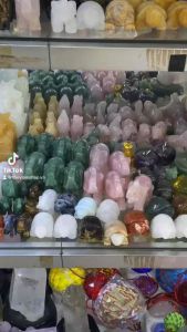 Voi đá phong thuỷ tài lộc đá thạch anh thiên nhiên