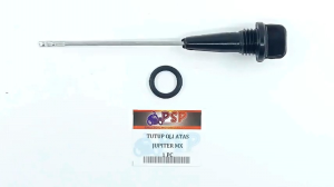 Tutup Oli Atas Jupiter MX Besi - Penutup Colokan Oli Oil Mesin + Seal Sil Oring O Ring Yamaha Jupiter MX 135 Old Lama
