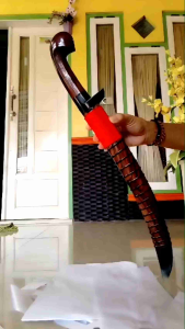 Golok Fullkayu Sonokeling Baja PER 40cm