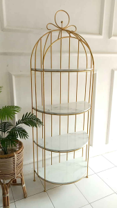 Rak sangkar burung minimalis - showcase