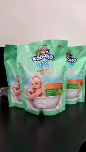 Kodomo Baby Hair & Body bath top to toe Wash 450ml/400ml