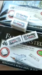 Eraser Penghapus Faber Castell Putih A48