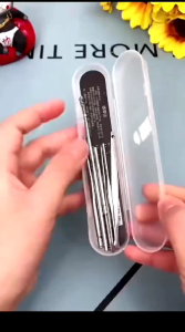 Alat Pembersih Telinga Stainless 6 PCS A46 Korek Kuping Ear Wax Picker