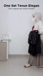 Manda Dres Tenun Set Couple Dres Tenun