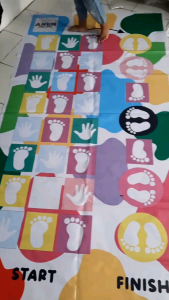 playmat | sensory path | engklek | mainan edukasi anak