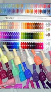 สีเจลนำเข้า102เฉดสีสรรพร้อมชาร์จสีฟรี