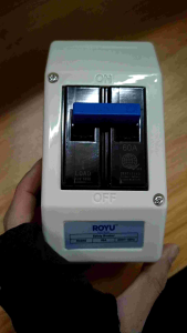 ROYU SAFETY BREAKER BOLT-ON TYPE 2POLE