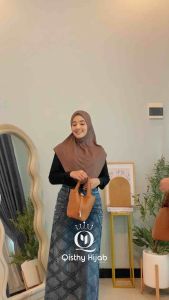 𝐐𝐈𝐒𝐓𝐇𝐘 𝐇𝐈𝐉𝐀𝐁 - MALIKA  | Jilbab Instan Jersey | Jilbab Instan Menutup Dada Sport | Hijab Instan Jersey panjang | Kerudung Soft Ped Antem | JILBAB INSTAN DAILY JERSEY PREMIUM | Qisthy Hijab by Sahala