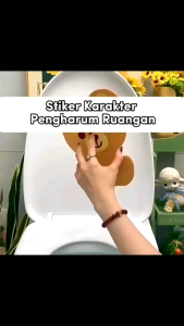 STIKER PEWANGI TOILET / STIKER PENGHARUM KAMAR MANDI SUPER MURAH TEMPELAN PEWANGI CLOSET