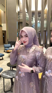 GAMIS TERBARU SYARI SYARI TRENDI BRANDED PRODUK PREMIUM FASHION MODERN MEWAH ELEGAN BAJU DRESS ETNIK MUSLIM ZARENSKA