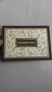 Blangko Undangan Kosong Pernikahan Erba  BLANKO UNDANGAN  MURAH Simple 2324