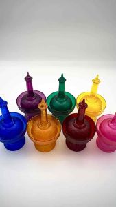 ที่กรวดน้ำ แทนธรรม สีเขียว ตราสิงโต แท้! 7สีมหามงคล ชุดกรวดน้ำร่วมสมัย กรวดน้ำลายทอง ฝาขวดเป็นแบบสวม ที่กรวดน้ำพลาสติก กรวดน้ำ พระ ชุดกรวดน้ำพระ ที่กรวดน้ำทอง กรวดน้ำพระ สังฆภัณฑ์ Aluware AW339