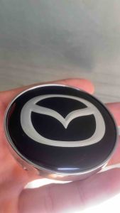 Bộ 4 Nắp Đậy Trục Bánh Xe ốp chụp mâm  Mazda 2 3 6 MX-5 MX-30 CX-3 CX-8 CX-9bt50 60mm cho ô tô xe hơi