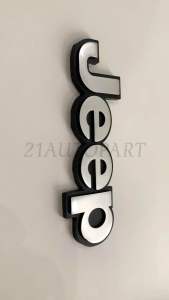 Emblem Mobil Tulisan Jeep