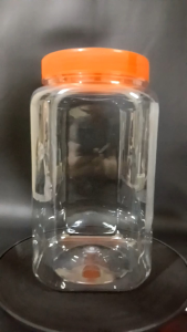 Toples Plastik Kotak 2 Liter / Toples Ikan Cupang - Multifungsi