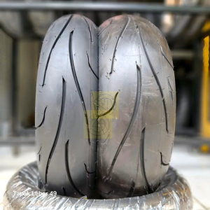 Ban ZENEOS ZN62 PAKET 100/70-17 dan 120/70-17 Ring 17 Tubeless untuk Motor Yamaha Vixion Jupiter MX King dll