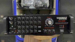 Amply karaoke gia đình Nanomax Pro-008 12 sò tích hợp bluetooth.
