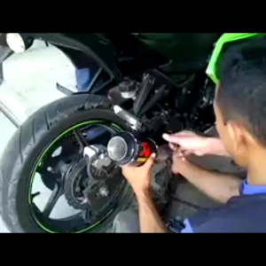 Knalpot Racing Akrapovic Vixion R15 Xabre CBR CB Satria fu mx135 Mx king Verza Megapro dll full system