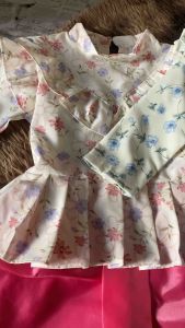 ชุดไทยเด็กหญิงประยุกต์ ร5 รุ่นช่อพิกุล