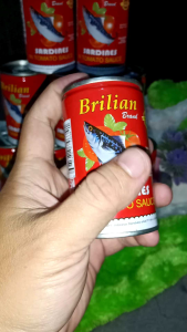 Paket 8 PCS Sardines Brilian Saus Tomat Exp 2026