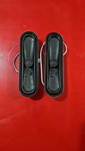 SPEAKER/SPIKER TV LED POLYTRON ORIGINAL UKURAN 13X4 CM 10W 8 OHM SEPASANG.