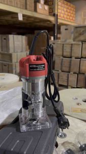 MESIN ROUTER UKIR KAYU / WOOD TRIMMER 6MM R-371-WT - RETTO