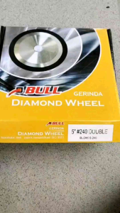 Bull Diamond Wheel Asah TCT Grid 240 Dua Sisi Kuning Variasi 5" # 240