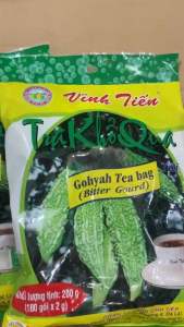 Trà Khổ Qua Vĩnh Tiến 100 Túi Lọc - Tiệm thuốc bắc Trường Xuân (Mẫu mới date mới)
