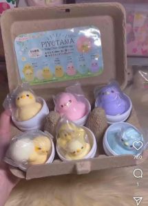 IBloom Mashlo Squishies Blind Box Eggs Edition Super Slow Rising Kawaii Slow Rebound Squeeze Stress Animal Toys Piyotama Umitama Juratama Marmo Squishy Marshmallow Cat Dog Animal Slow Rebound Fidget Toy Stress Balls