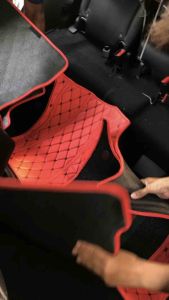 <มีคลิปการติดตั้ง>(ฟรี!!ของแถม) HRV 2021~2025 e:hev(พรมหนังคัดเกรด)ส่งตรงกับผู้ผลิต