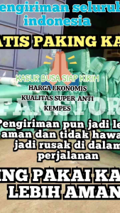 promo kasur busa super berkualitas super awet ukuran P 180 L 140 T 10 cm muat 3 orang ready motif