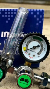 เกจ์อาร์กอน เกลียวทองเหลือง เกจวัดแรงดัน เกย์วัดแรงดัน เกจ์อากอน