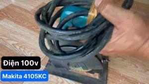 Máy cắt gạch Makita hàng bãi xài điện 100 voltlưỡi 125mm