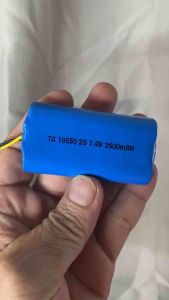 Pin 7.4v 2500 Cho Máy Đấm Bóp Máy Đấm Lưng Máy Massage Cầm Tay