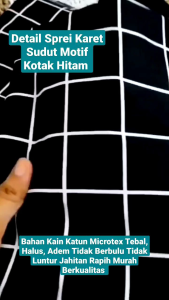 Seprei Kasur Single Home Made Pojok Karet Kain Polymikro Disperse