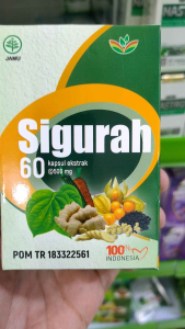 Kapsul Si Gurah Obat Gurah Herbal Peluntur Dahak dan Lendir Ampuh Atasi Batuk Asma Sesak Nafas