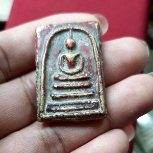 พระสมเด็จวัดระฆัง พิมพ์ใหญ่พระประธาน กรุวังหน้า ลงรักจีน