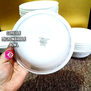420ml 6.3inches CORELLE MORNING BLUE MICROWAVABLE BOWL • JAPAN SURPLUS