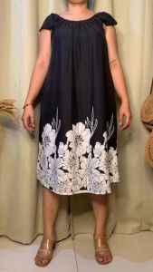 XL - 3XL BUTTERFLY SLEEVES MATERNITY DRESS PAMBAHAY WITH 2 SIDE POCKET